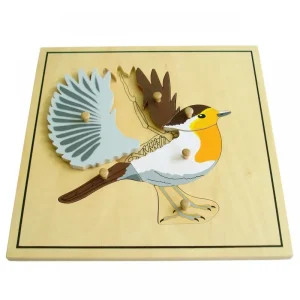 PUZZLE DE MADERA ESQUELETO DE PÁJARO