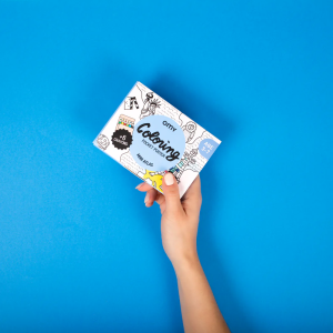 MINI POCKET OMY ATLAS PARA COLOREAR
