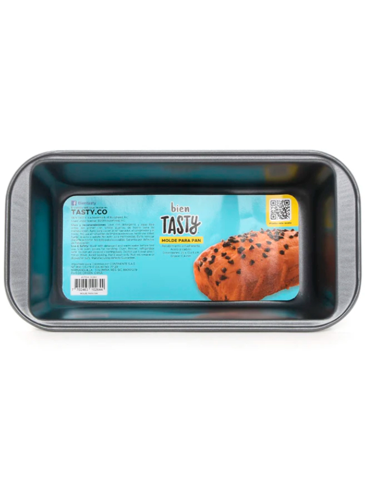 MOLDE PARA PAN ANTIADHERENTE TASTY 10264