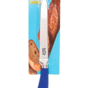 CUCHILLO PARA PAN DE 7″ – HOJA DE ACERO INOXIDABLE TASTY 10449