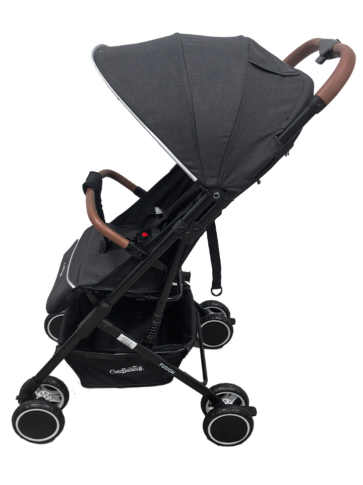COCHE PARA BEBÉ FUSION GRIS CUTEBABIES 11012072 - Imagen 3