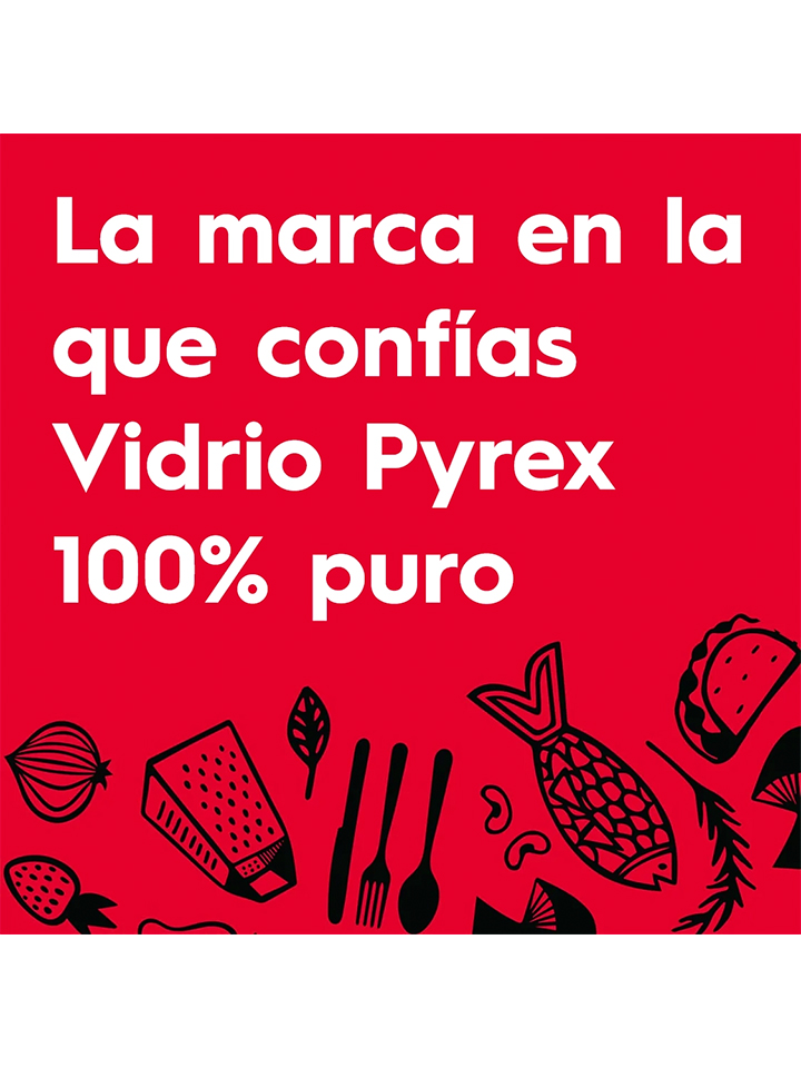 FUENTE PARA HORNEAR PAN PYREX 1.4 L 5300092 - Imagen 5