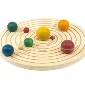 SISTEMA SOLAR 3D DE MADERA