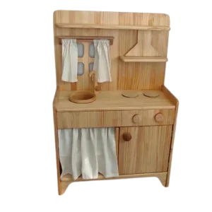 COCINITA DE MADERA ROBUSTA