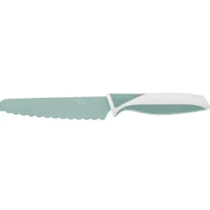 CUCHILLO DE AUTONOMÍA PARA NIÑOS ACERO INOXIDABLE VERDE SAGE