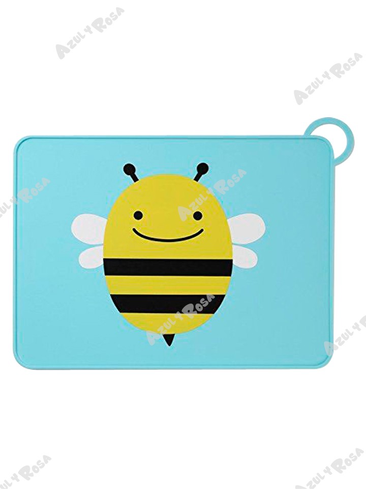 252054 MANTEL INDIVIDUAL DE SILICONE ABEJA SKIP HOP