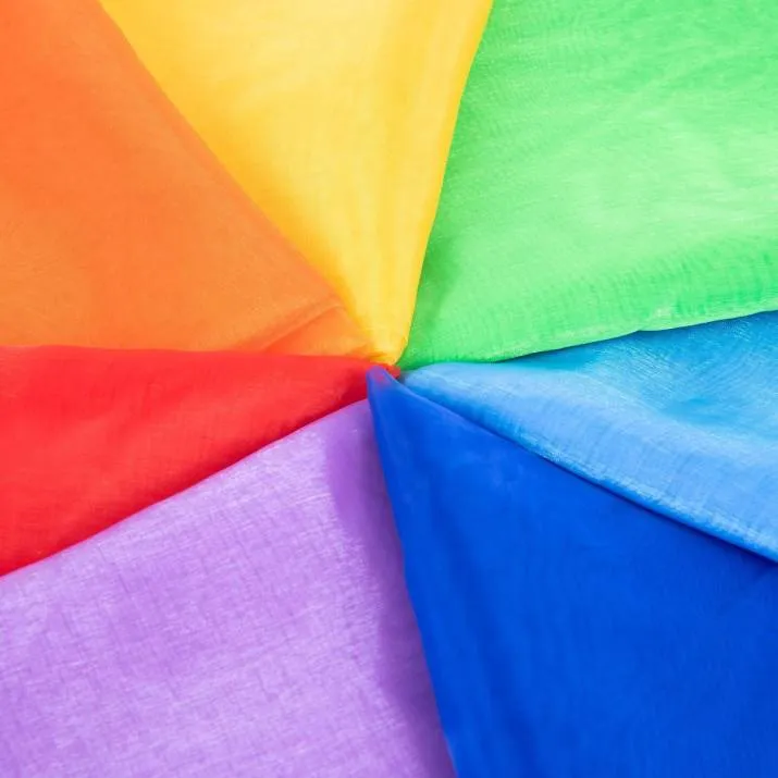TELAS DE ORGANZA ARCO IRIS - Imagen 4