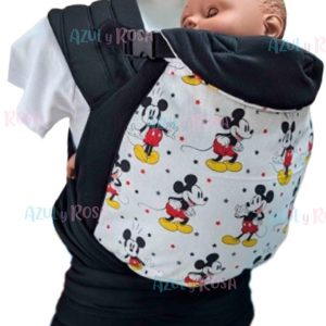 BP-116 MEI TAI FIT NEGRO MICKEY COLORES