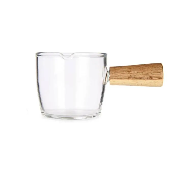 CAZO DE CRISTAL CON MANGO DE MADERA - Imagen 2