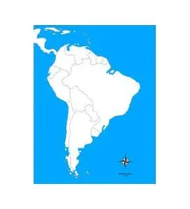 HOJA DE CONTROL SIN ETIQUETAR PUZZLE AMÉRICA DEL SUR MONTESSORI