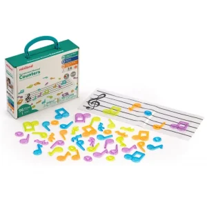 NOTAS MUSICALES TRANSLUCIDAS MINILAND