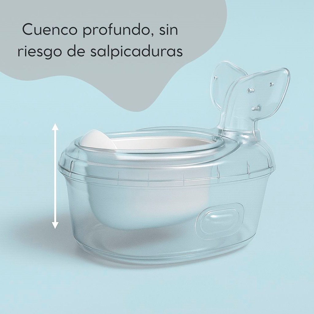 Orinal infantil multifunción, modelo ballena - Imagen 5